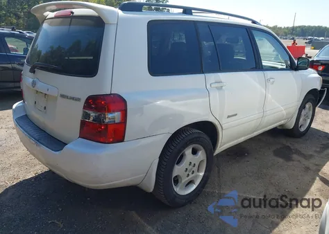 2007 Toyota Highlander Limited V6 from USA, damaged, VIN JTEEP21A470231610